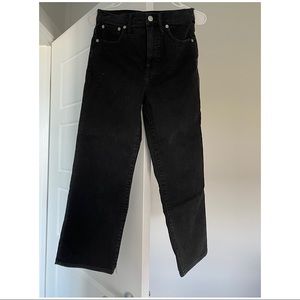 Madewell Slim Wide Leg Crop